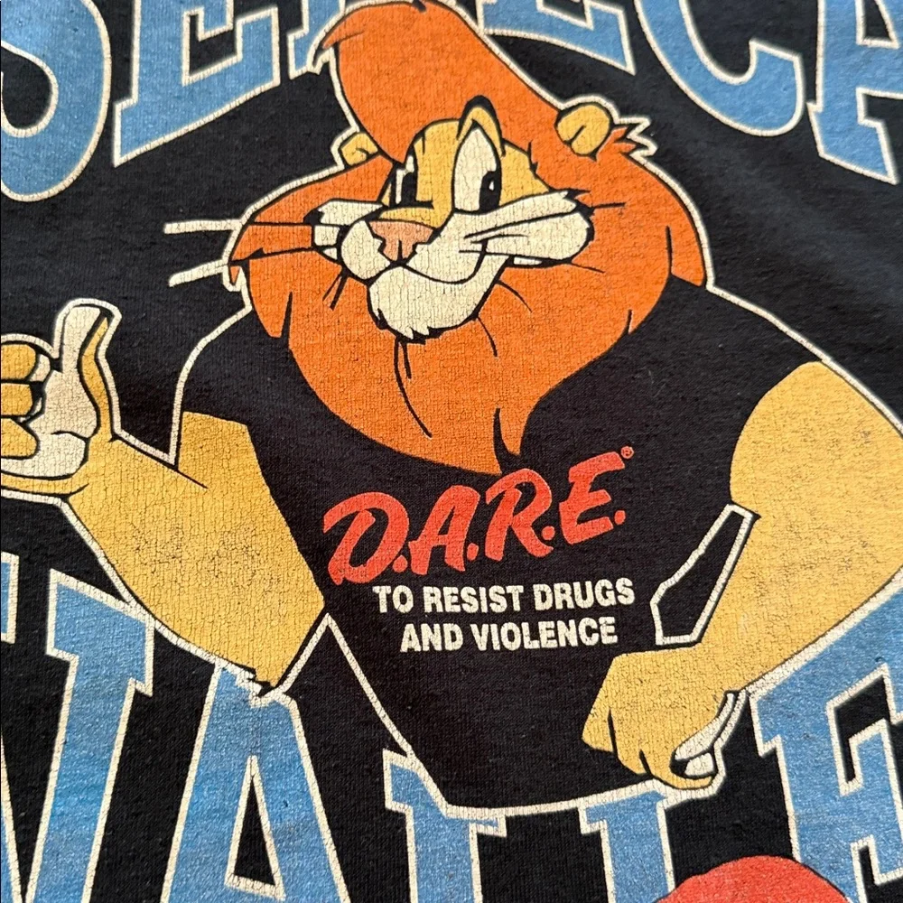 90’s D.A.R.E. To Resist Drugs And Violence Vintage T-Shirt - Picture 3 of 8